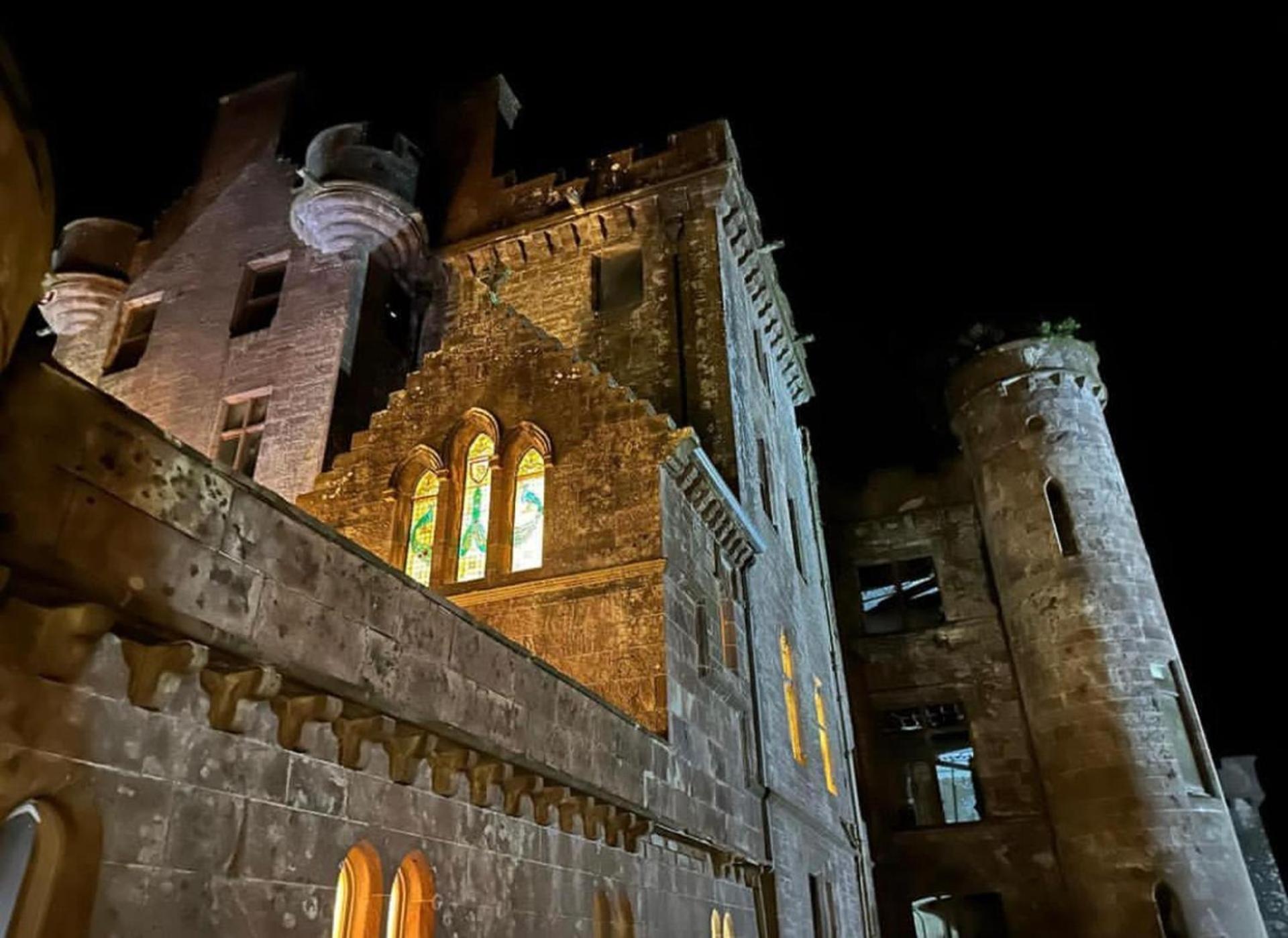 Luxury Woodland Lodge Retreat At Culdees Castle Crieff Kültér fotó